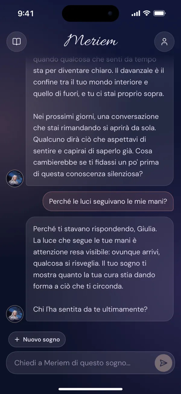 Ricevi un’interpretazione
