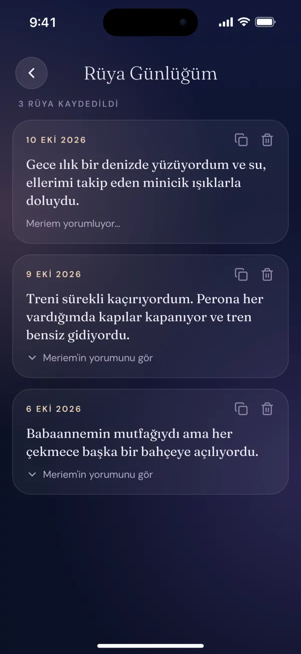 Rüya günlüğü
